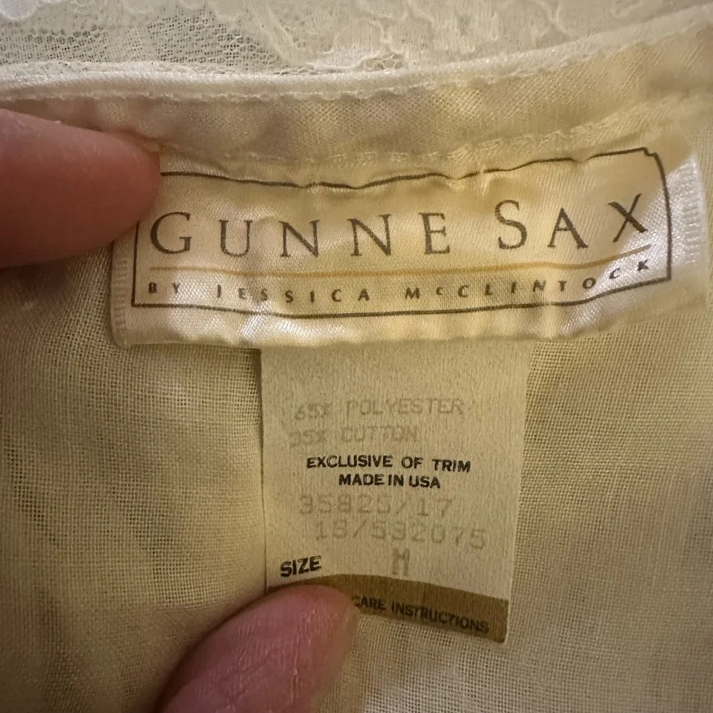 Vintage Gunne Sax Robe S RARE - Picture 5 of 13